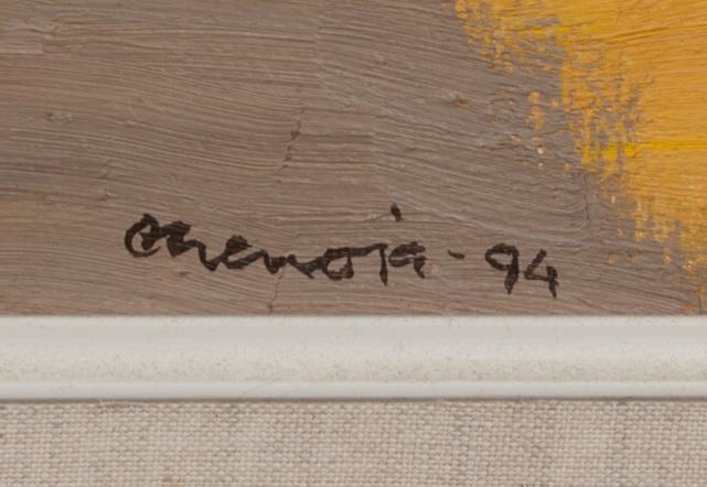 TAUNO OHENOJA, olja på duk, signerad och daterad -94.