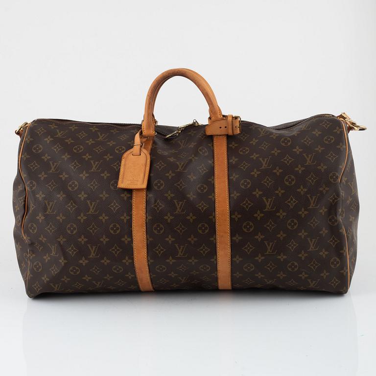 Louis Vuitton, weekendbag "Keepall Bandouliere 55",.