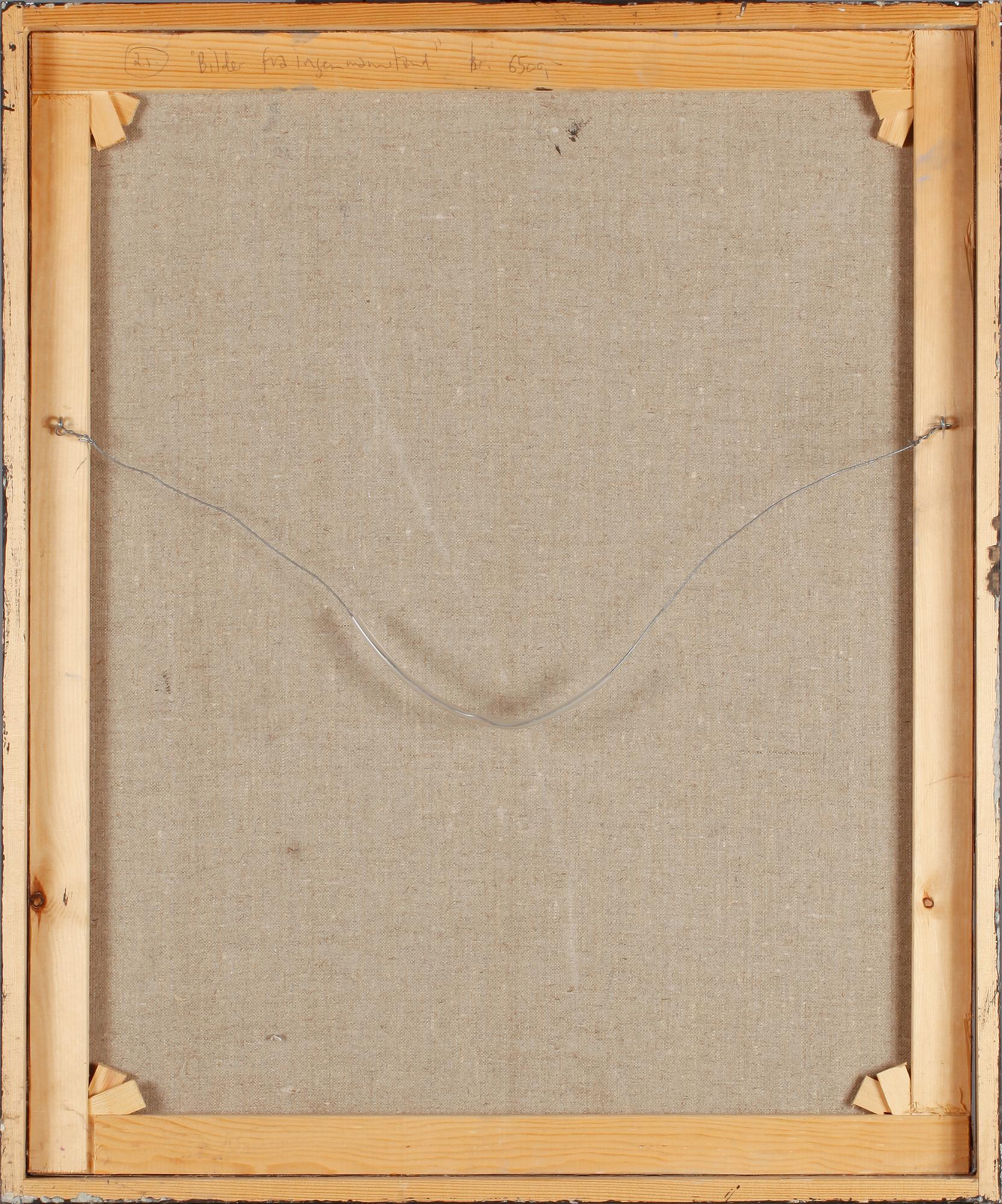 DAG PETTERSEN, olja på duk, signerad och daterad 81?.