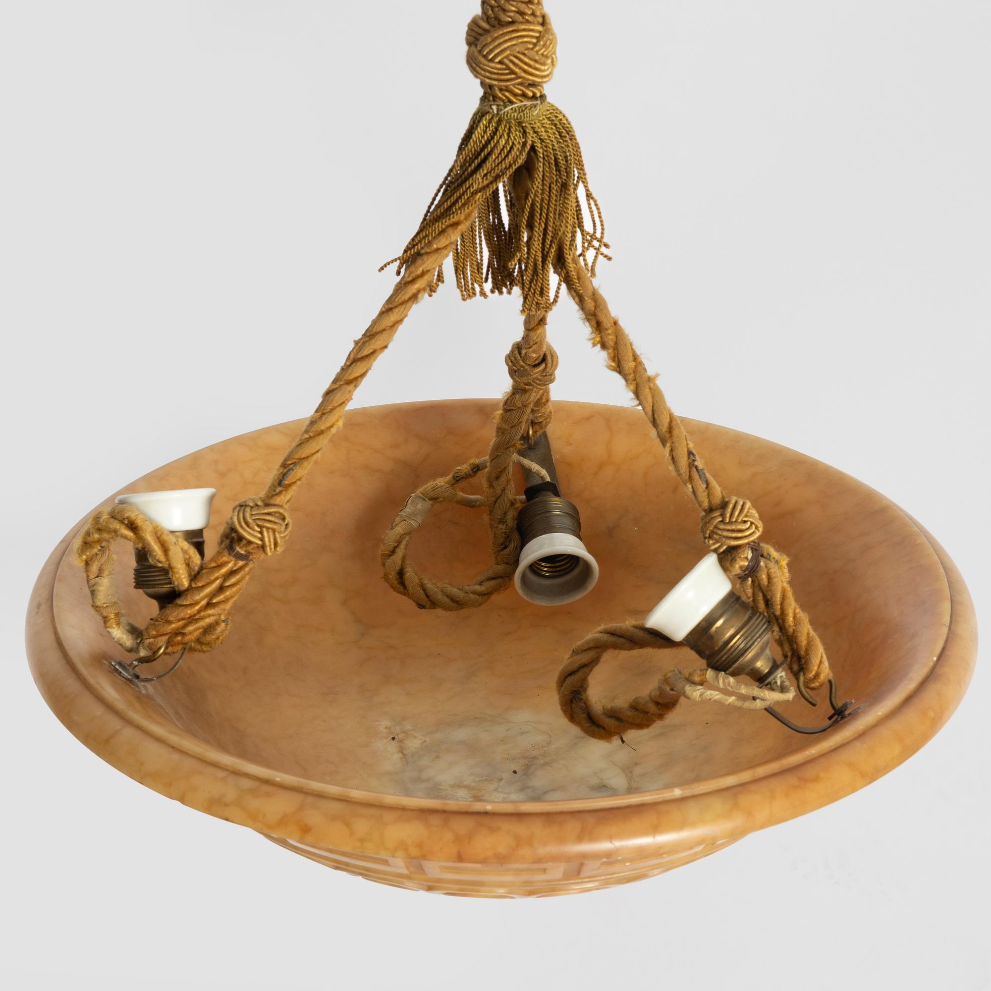 A ceiling pendant, 1920s.