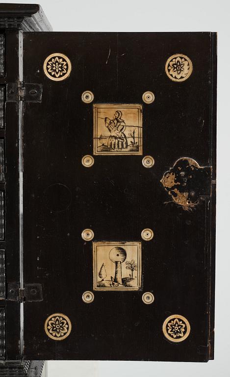 A Swedish cabinet from the late 17th century.
