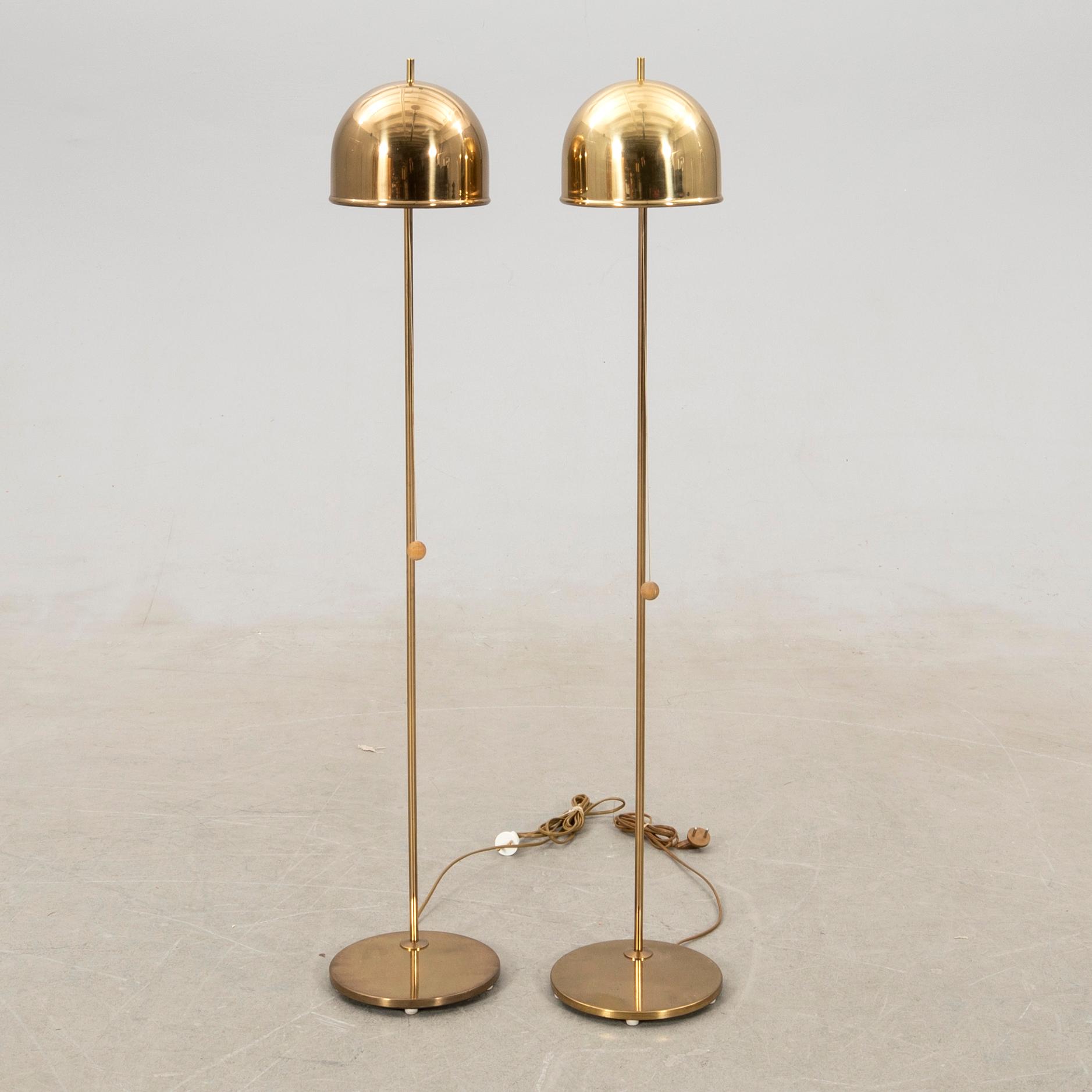 Eje Ahlgren, floor lamps, a pair, model G-075, Bergboms.