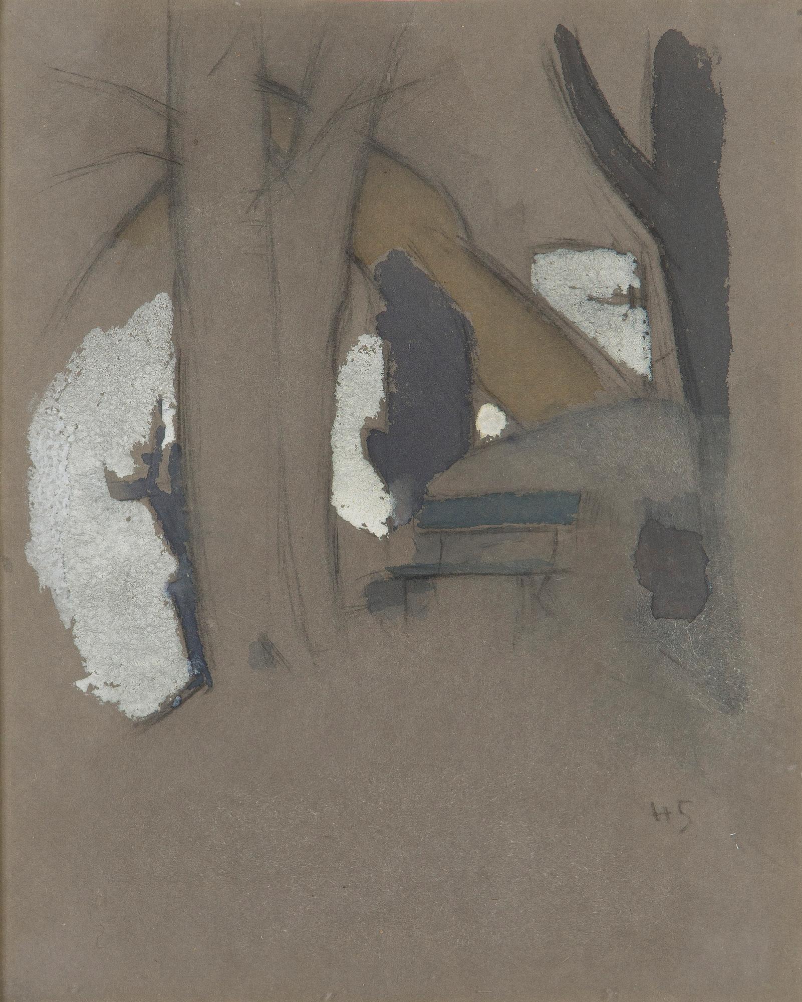 Helene Schjerfbeck, "The Shadow on the Wall".