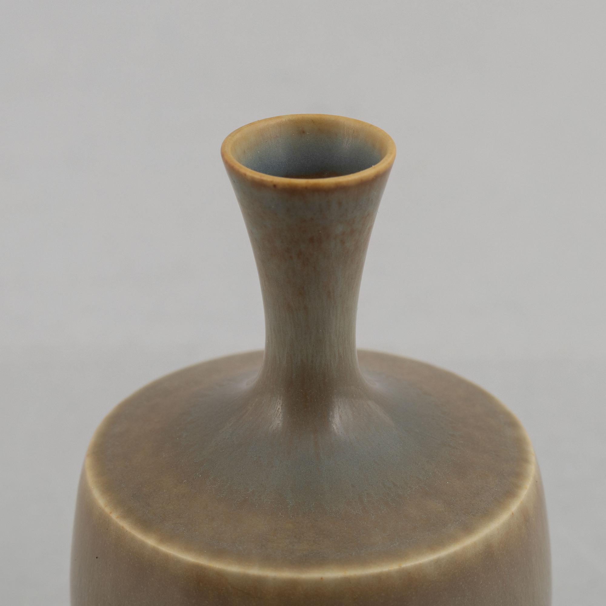 Berndt Friberg, vas, stengods, Gustavsbergs studio, 1957.