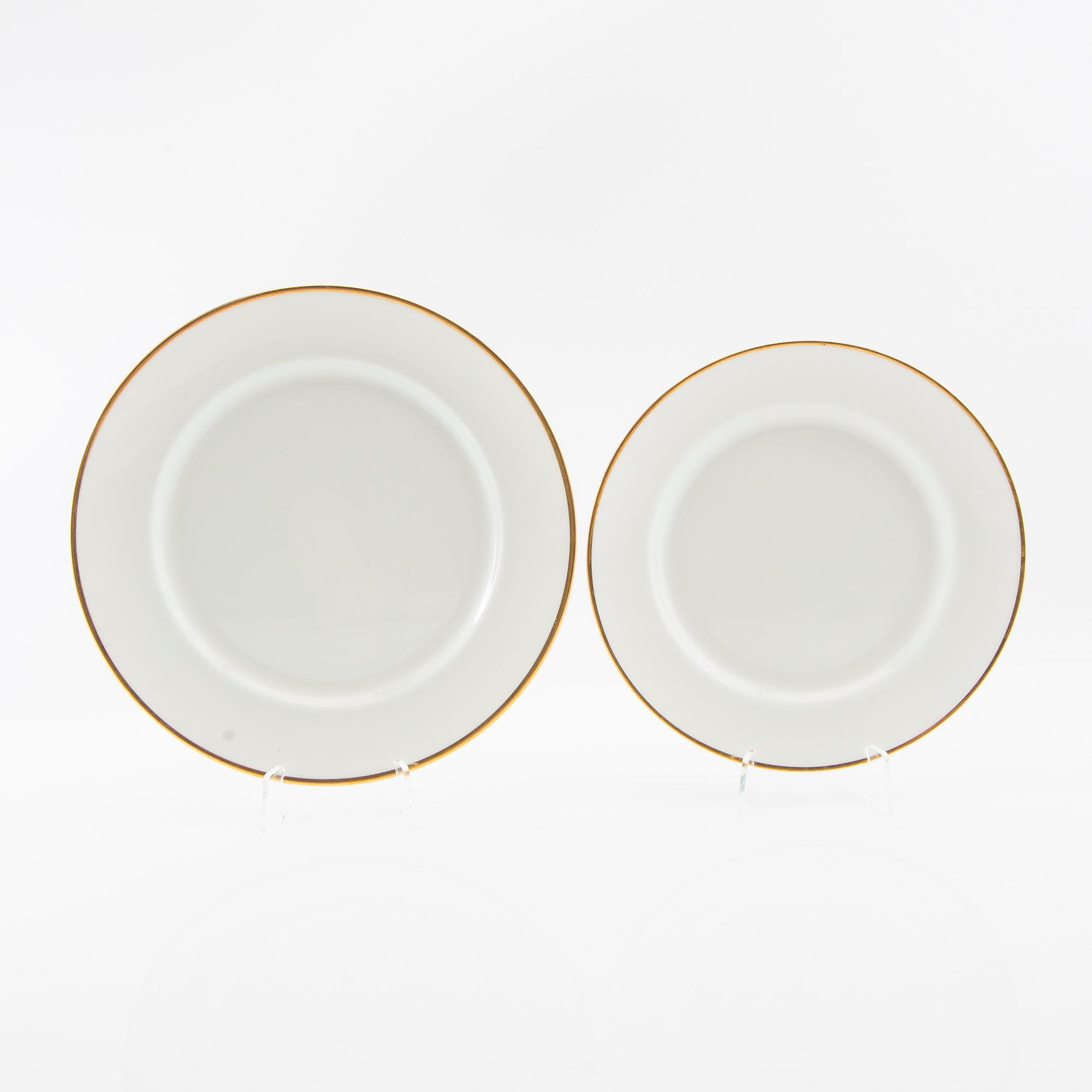 Service approximately 61 pieces Rörstrand first half of the 20th century porcelain.