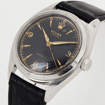 ROLEX, Oyster Precision, Gilt dial, wristwatch, 36 mm.