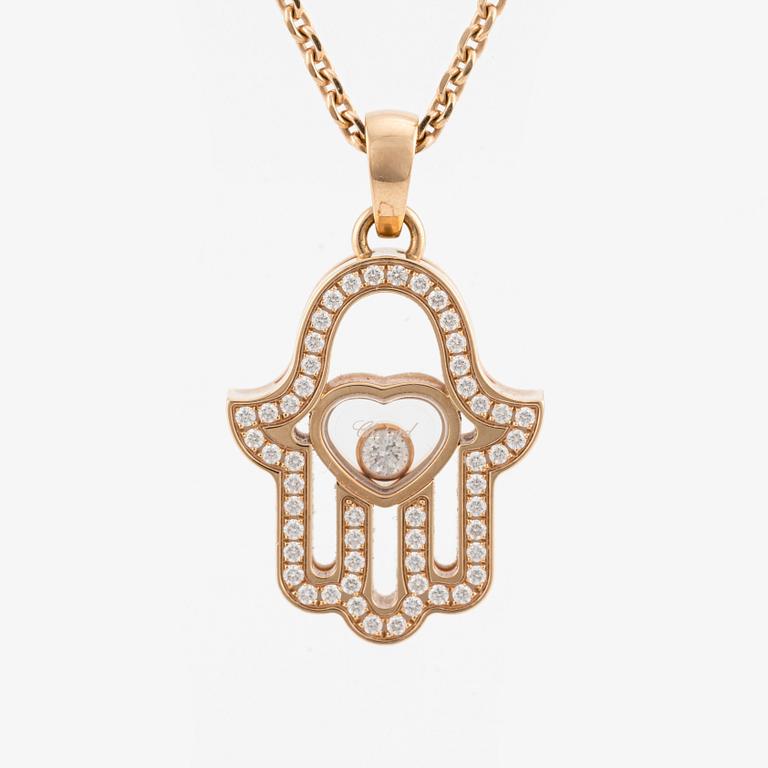 Chopard pendant "Happy Diamonds" in the shape of "Hand of Fatima".