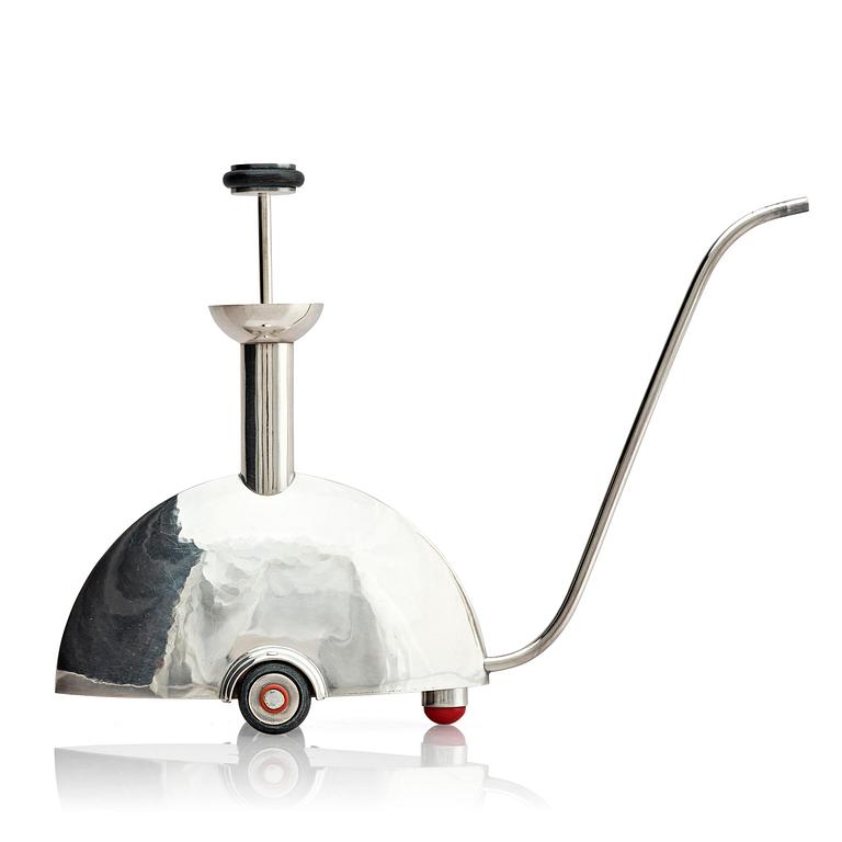 Mats Eskils, kanna "DropStop", sterlingsilver, Stockholm, 1999.