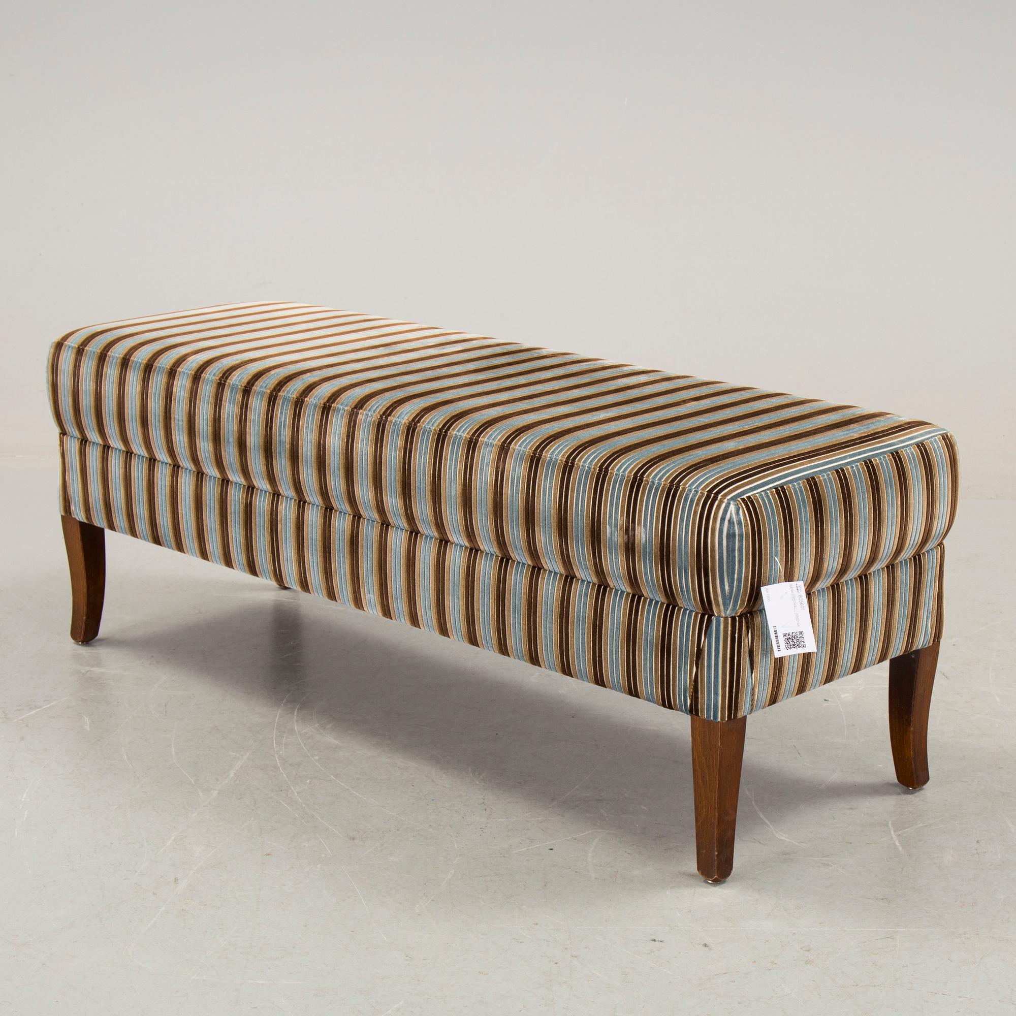 A 21st century footstool. Selva Style International Furniture, Italy.