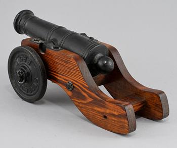 SALUTKANON, gjutjärn, Stafsjö Bruk, 1900-tal.