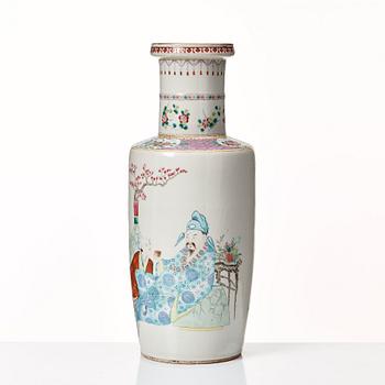 Roleauvas, porslin. Sen Qingdynasti, 1800-tal.