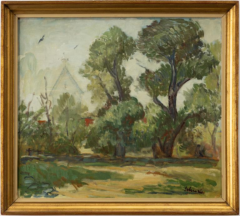 Eigil Schwab, 'Långlöt, Öland.'.