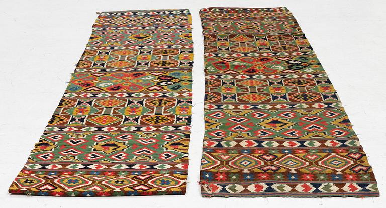 Bench length, Skåne, 2 parts, circa 1900.