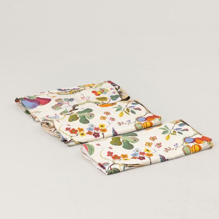 Josef Frank, curtain, “Vegetable Tree”, Firma Svenskt Tenn.