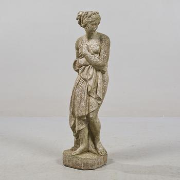 TRÄDGÅRDSSKULPTUR, gjutmassa, 1900-tal.