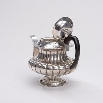 COFEE POT, silver, Adam Ingman Kuopio 1836, weight 542 g.