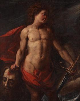 685. Guido Reni Follower of, David with the Head of Goliath.