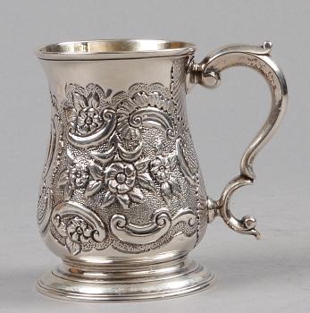 MUGG, silver, rokoko. London 1760.