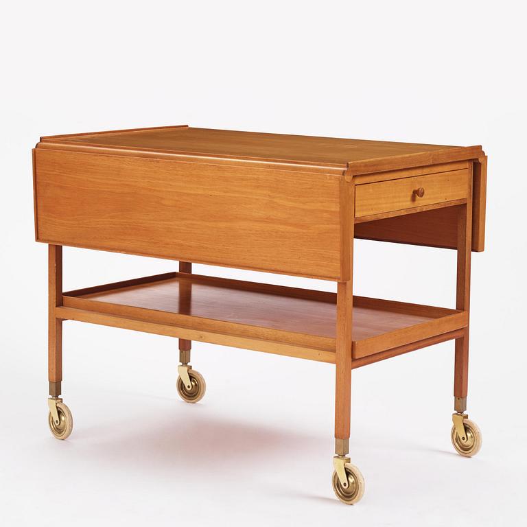 Josef Frank, a drop-leaf table model "756", Firma Svenskt Tenn, mid-20th century.