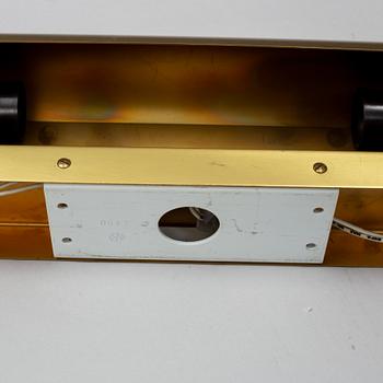 NORDISKA KOMPANIET, a pair of brass wall lights, second half of the 20th Century.