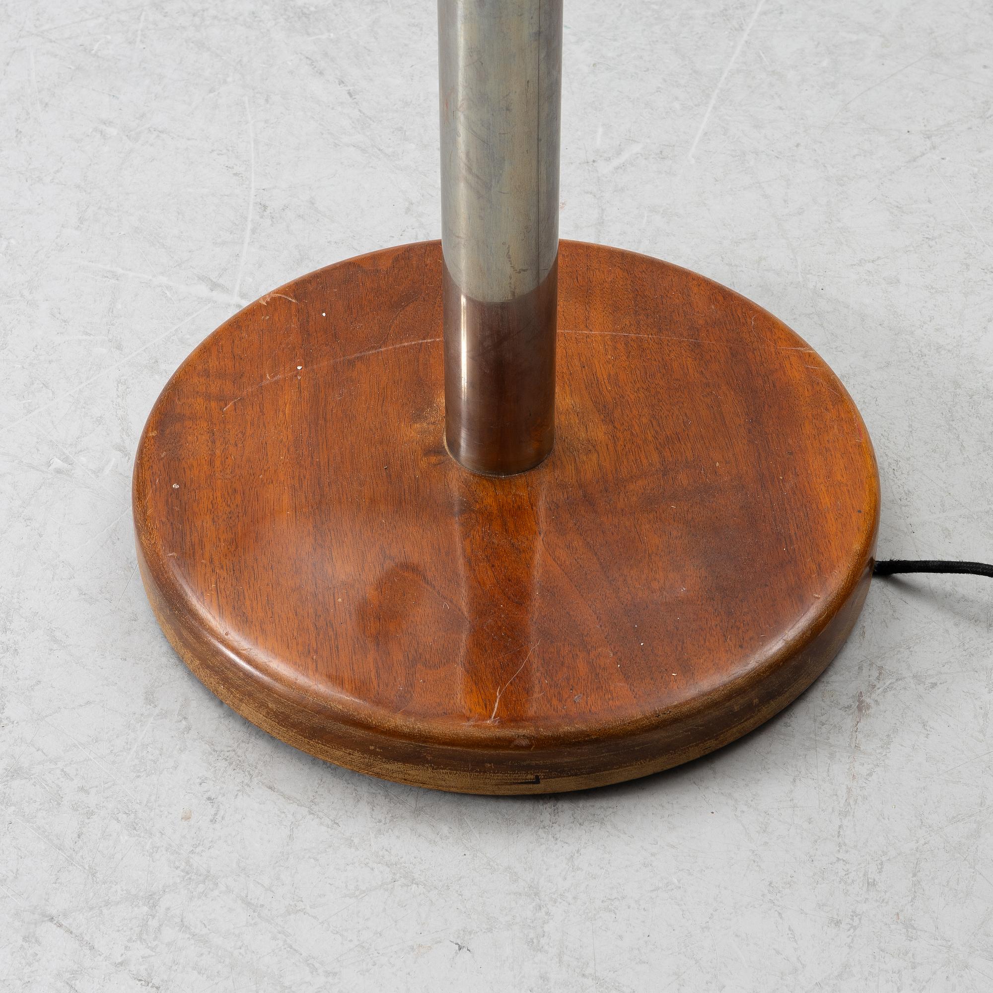 Floor lamp, Art Deco style, late 20th century.