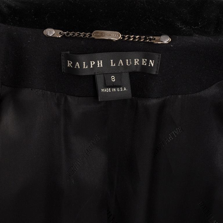 A coat by Ralph Lauren in size 8.