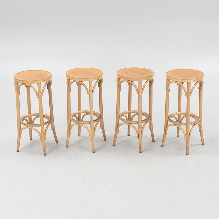 Bar stools, 4 pcs, "No 73", TON.