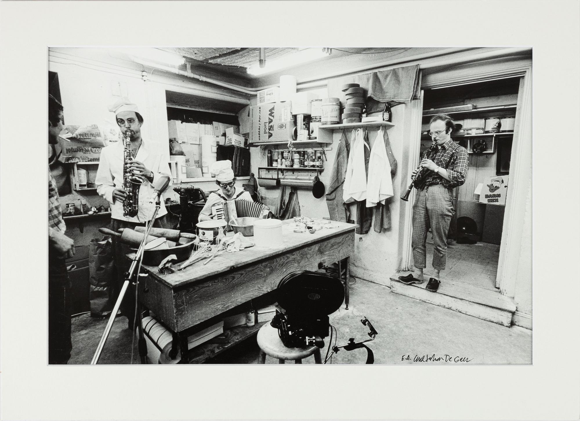 Carl Johan De Geer, In the Bakery, from "Tårtan", 1972.