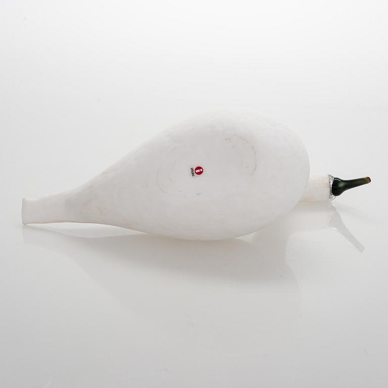 Oiva Toikka, a glass bird, signed O. Toikka  Nuutajärvi 15 2004.