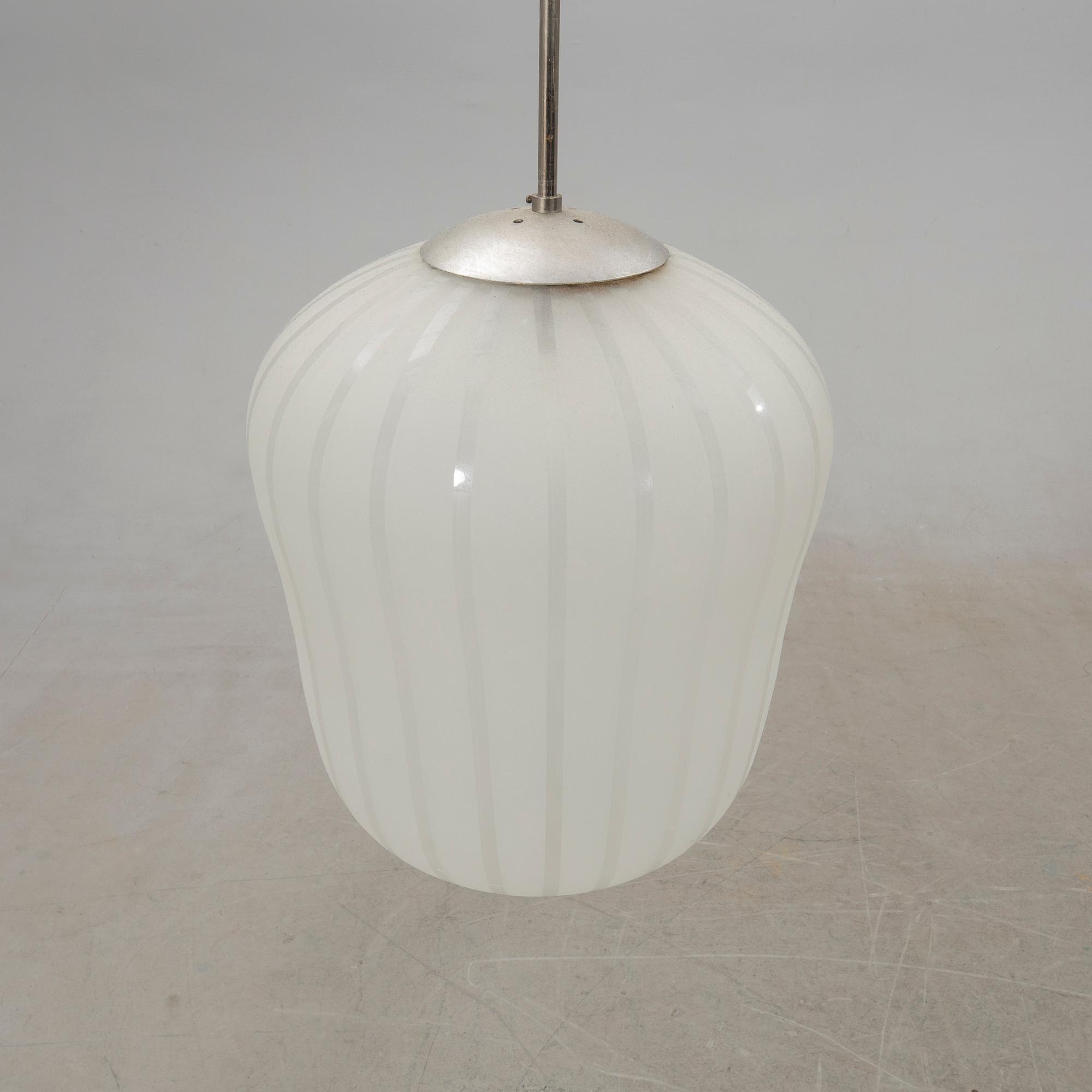Ceiling lamp Swedish Modern 1940s.