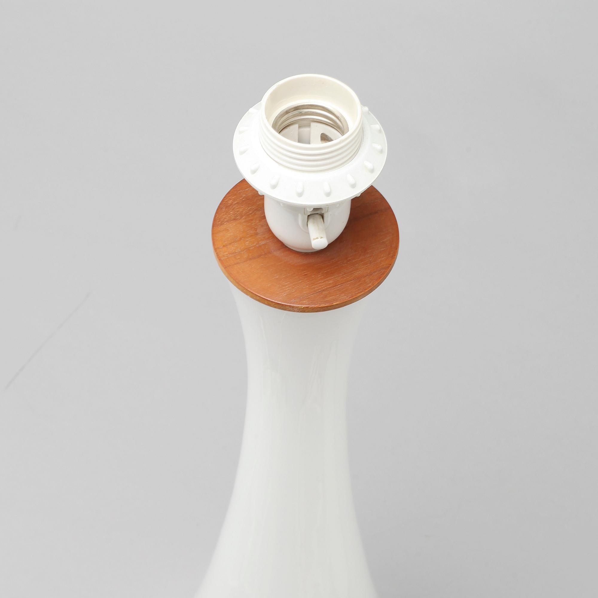 A pair of table lamps by Berndt Nordstedt for Bergboms, model "B-015", third quarter of the 20th century.