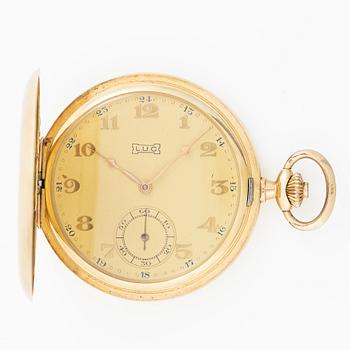 L.U.C, “Chopard”, pocket watch, hunter case, 52 mm.