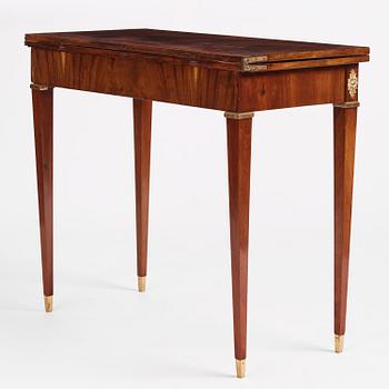 Spelbord, av Georg Haupt (mästare i Stockholm 1770-84), Gustavianskt.