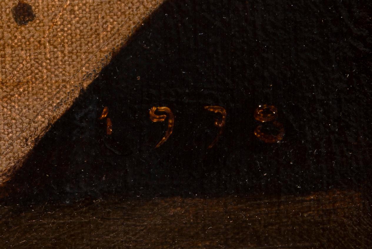 FRITZ JAKOBSSON, oil on canvas, signed and dated 1978.