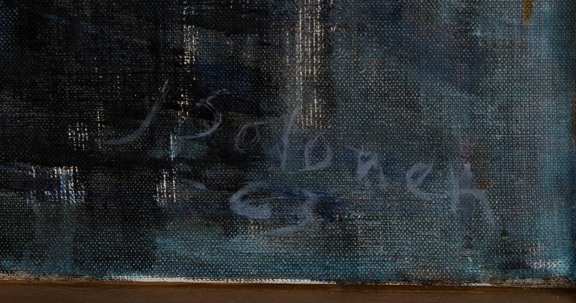 JOUKO SOLONEN, öljy kankaalle, signeerattu ja päivätty -63.