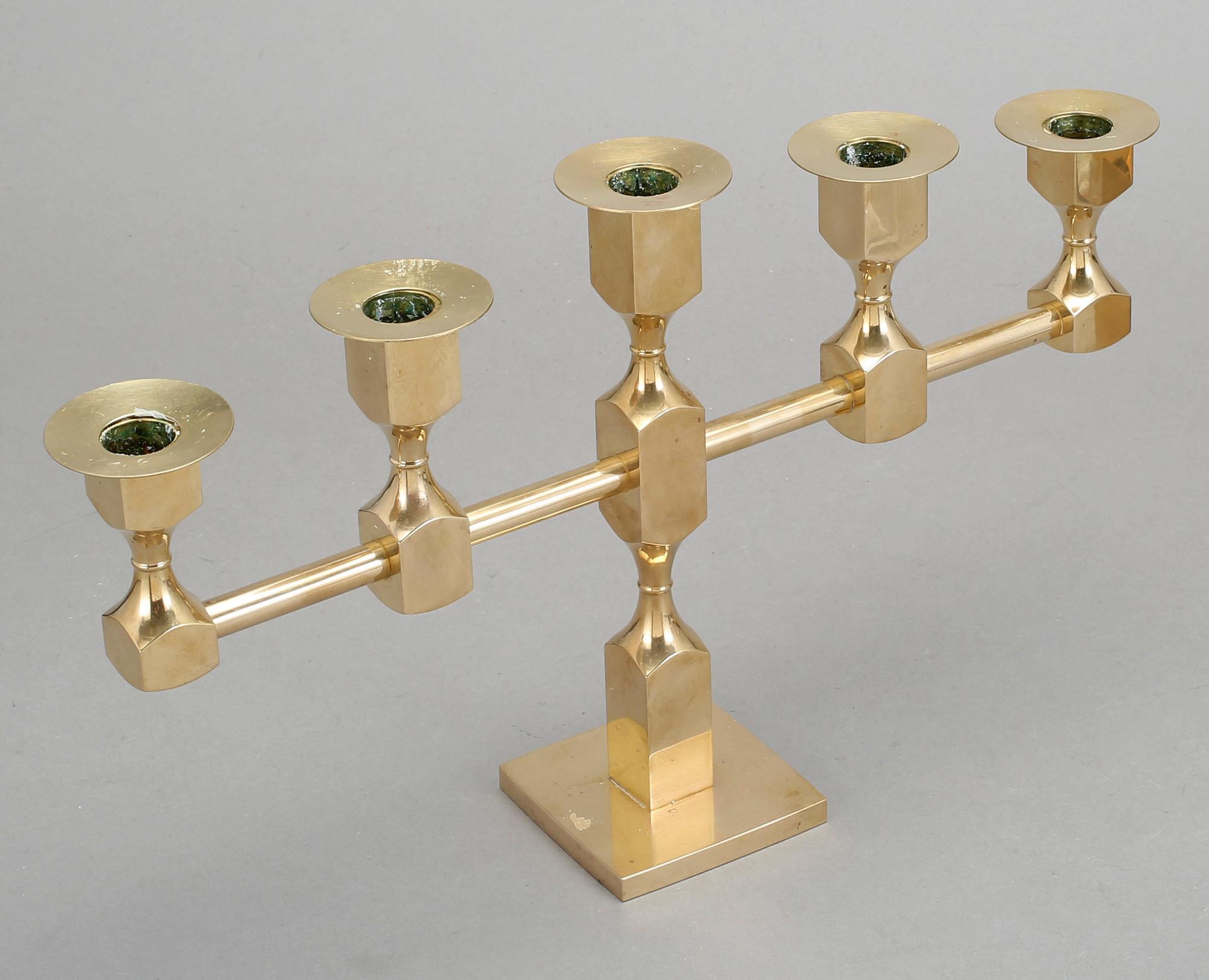 KANDELABER, Gusum, Metallslöjden .