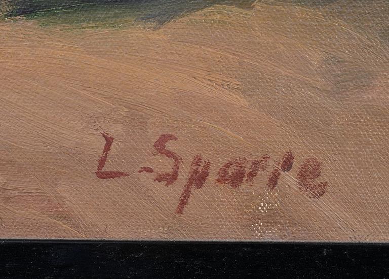 Louis Sparre, EVENING LANDSCAPE.