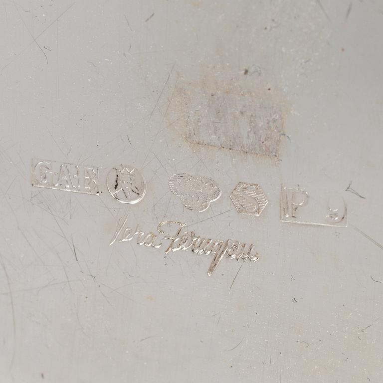 VERA FERNGREN, a silver beaker, GAB, Stockholm 1965.