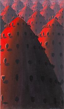 Kristian Krokfors, oil on canvas, signed and dated 2002.