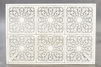 Garden group, table, chairs, 4 pcs, last part of the 20th century.