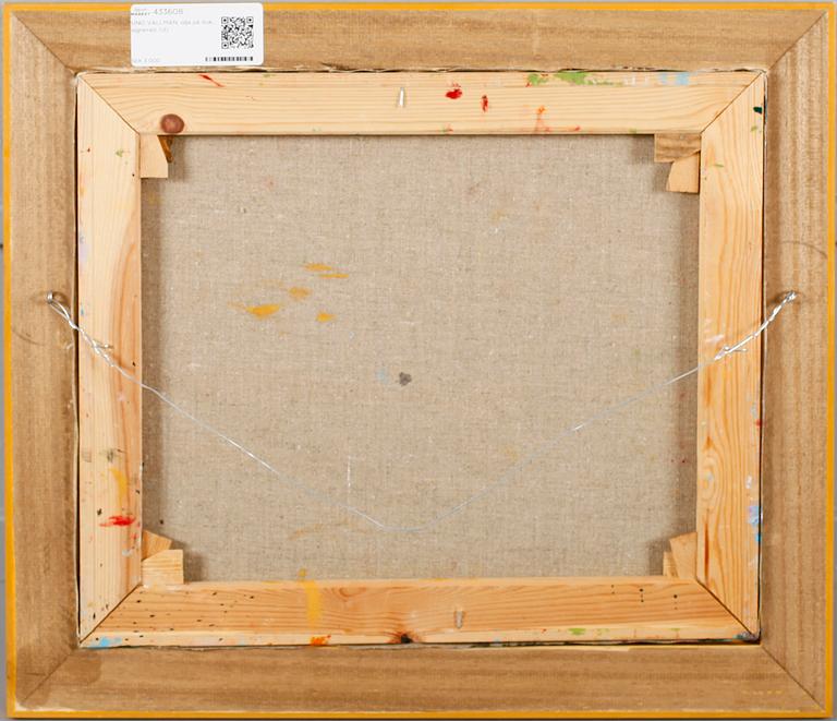 UNO VALLMAN, olja på duk, signerad.