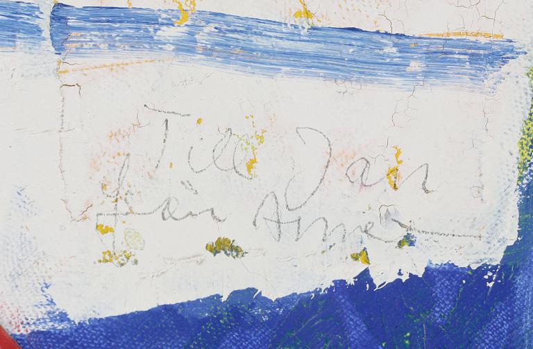 ARNE NILSSON, olja på duk, sign.