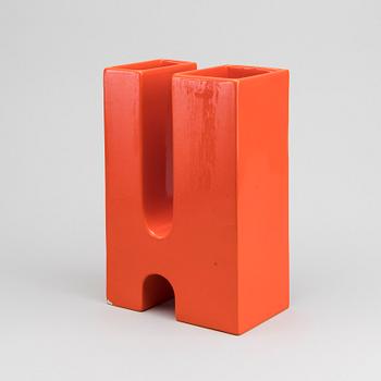 A 1970's Pierre Cardin pottery vase for Ceramica Franco Pozzi, Italy.