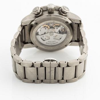 Seiko, Spring Drive, chronograph, wristwatch, 44 mm.