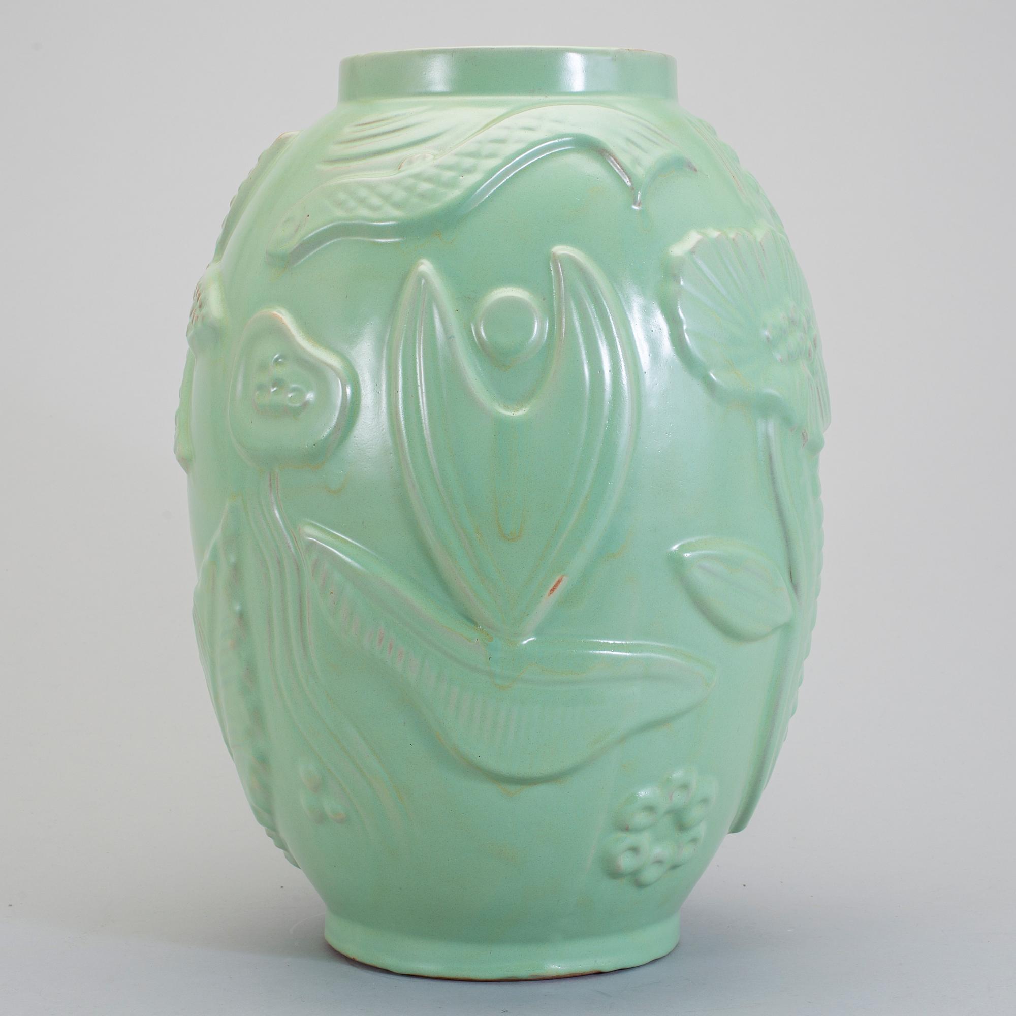 ANNA-LISA THOMSON, Upsala Ekeby, vas, lergods. I produktion 1941-1949.