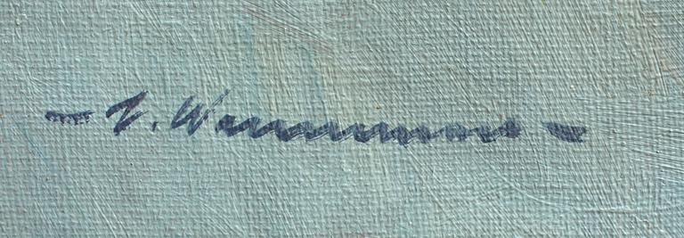 CARL WENNEMOES. Olja på duk, sign.