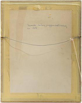 Rispappersmålningar, två stycken, Kina, Qingdynastin, 1800-tal.