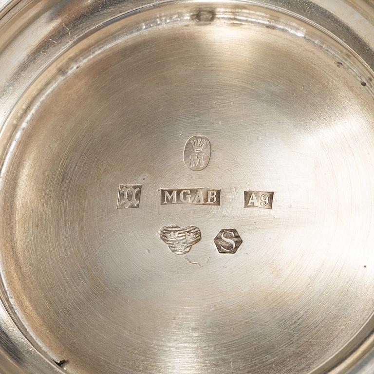 Markströms Guldsmeds Ab, Skål, silver, Uppsala 1951.