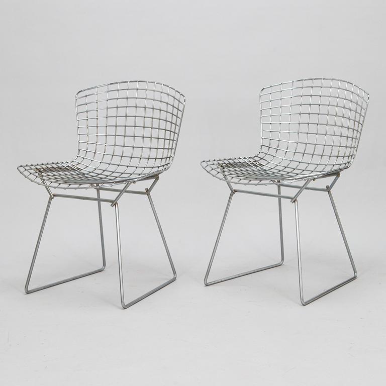 Harry Bertoia, stolar, ett par, "Side chair", Knoll.