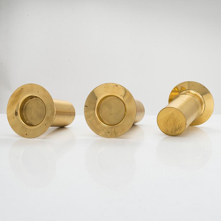 Tapio Wirkkala, ljusstakar, 3 st, Kultakeskus Oy, Finland.